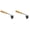 A-2Pcs, variant on All Steel Hardened Hollow Hoe, Lightweight Heavy Duty Garden Hoe for Digging Loosening Soil Weeding, Hand Gardening Tool with Wooden Handle for Vegetable Farm