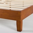 thumbnail image 4 of Best Price Mattress Naturalista Grand - 12 Inch Solid Wood Platform Bed with Wooden Slats, Twin, Cherry, 4 of 8