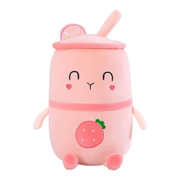 Peluche De Té De La Leche, Almohada De Expresión De Té De La Leche, Juguetes De Peluche Para Niños, Adultos Y Amantes Del Té De La Leche, Almohadas De Peluche seitruly HA044694-02