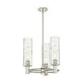 thumbnail image 5 of Innovations Lighting  Crown Point - 3 Light 12" Stem Hung Pendant Clear/Brushed Brass, 5 of 5