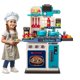 thumbnail image 1 of Juego de cocina para niños zaddgiuuy 53 piezas de luces y sonidos, 1 of 6
