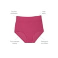 thumbnail image 4 of Warners Blissful Benefits Dig-Free Microfiber Brief 3-Pack RS9043W, 4 of 5