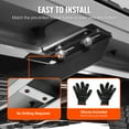 thumbnail image 3 of KFFKFF 6" Side Steps for 2019-2023 Chevy Silverado/GMC Sierra 1500 & 2020-2024 2500/3500HD Crew Cab, Durable 201 Stainless Steel Running Boards, Supports up to 500lbs, Pair, 3 of 9