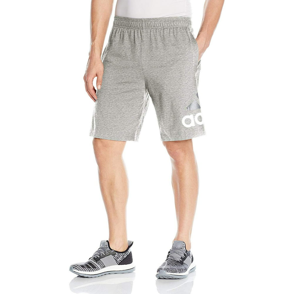 Adidas - adidas Men's Athletics Jersey Shorts, Medium Grey Heather, X ...