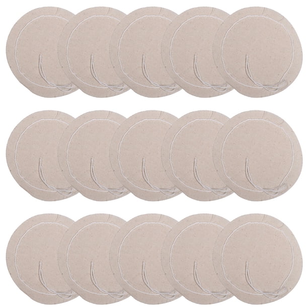 Porta de filtro de reemplazo de café de 20pcs para cafetera sifón (beige)