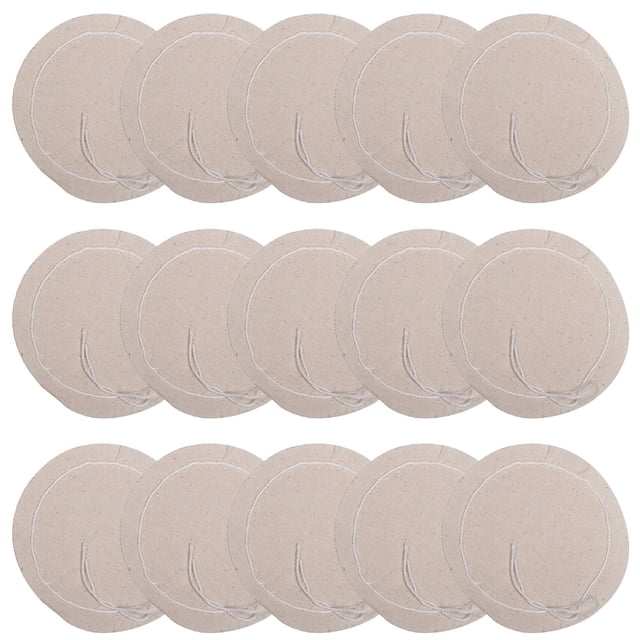 KAKOWELY Coffee Filter Cloth 20pcs Practical Coffee Replacement Filter Cloth for Syphon Coffee Maker (Beige)4.13"X4.13"X0.04"