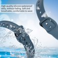 thumbnail image 4 of Watbro Compatible Con Samsung Galaxy Fit Sm-R370 Bandas Ajustables De Silicona Suave Correas De Repuesto Pulseras Compatible Con Samsung Galaxy Fit Fitness Smartwatch Para Mujeres Y Hombres, 4 of 5