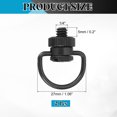 thumbnail image 2 of Uxcell Camera Neck Strap Screw Holder 1/4", 1Pcs Aluminum Alloy Camera Screw, Black, 2 of 7
