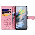 thumbnail image 2 of Funda Cartera FOXDOCK para Motorola Moto G 2025 , Flip PU con Relieve de Gatos y Perros, Tarjetero y Soporte, 2 of 6