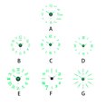 thumbnail image 4 of Reloj de pared Inteprter luminoso 3D acrílico sin marco pegatinas digitales DIY, 4 of 6