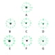 thumbnail image 2 of sweethay Reloj de pared luminoso, acrílico sin marco, relojes DIY, calcomanías modernas silenciosas sin perforar, sala de estar, oficina, Type7 NO7, 2 of 6