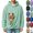 #03 Mint Green, variant on Mens Oversized Pet Pouch Corduroy Hoodie Loose Casual Long Sleeve Pullover Sweatshirt with Big Pocket Lightweight Breathable Daily Top,5XL,Royal Blue