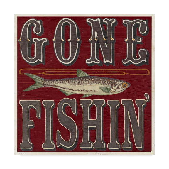 Trademark Fine Art 'Cabin Life V' Canvas Art by June Erica Vess