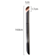 thumbnail image 2 of Brocha para corrector debajo de los ojos Mini brocha plana en ángulo para contornear la nariz para ocultar Ajuste de mezcla Pulido en polvo Crema líquida Brocha pequeña para base de maquillaje Jormftte CPB-DE-LYY100, 2 of 5
