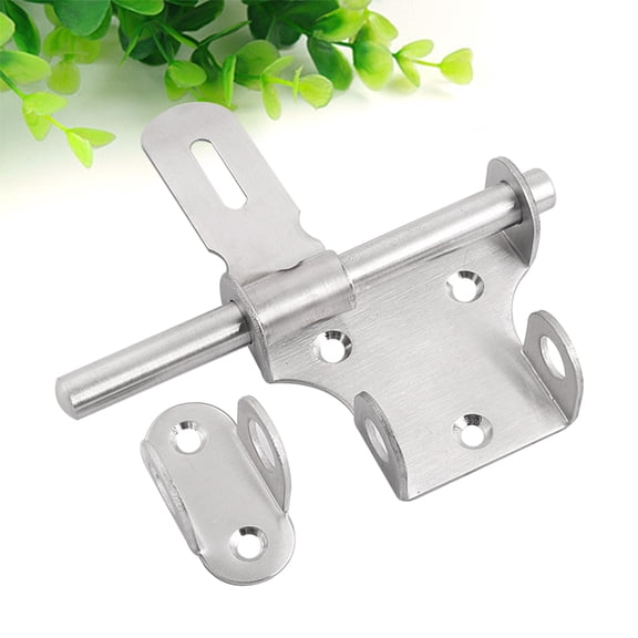KALLORY Flat Door Latches for Wood Furniture - 1 Set Cabinet and Drawer Hardware