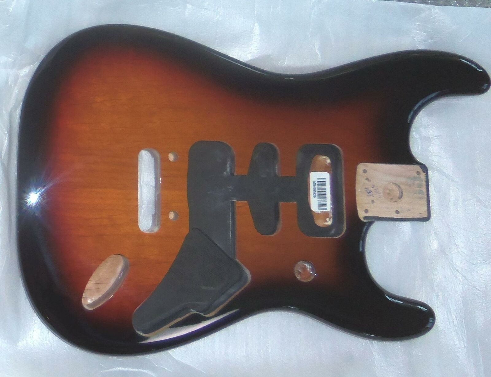 Fender® MIM HSH Deluxe Sunburst Strat Body~2 Post Bridge~4.6 Lbs~Contoured-New