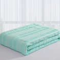 thumbnail image 4 of VCNY Home Dian 3-Piece Mint Stripe Polyester Comforter Set, Twin, 4 of 5