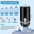 thumbnail image 3 of Dispensador de Agua de 5 Galones, Bomba de Botella de Agua Eléctrica con Interruptor y Carga USB, Bomba Dispensadora de Agua Portátil, 3 of 5