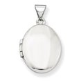 thumbnail image 1 of 14K White Gold Polished Locket, 1 of 3