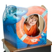 20 3/4" Discovery Shark Week Life Preserver Tabletop Cardboard Cutout Stand-In Stand-Up