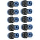 thumbnail image 3 of Uadme Indicador LED - 10 Piezas Luz de señal LED Azul AD16‑22DS Indicador LED de Alto Brillo para Equipo(AC220V), 3 of 14