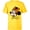 Yellow, variant on Disney Minnie Mouse Fall Vibes Autumn Leaves - Short Sleeve T-Shirt for Kids - Customized-White