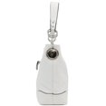 thumbnail image 3 of Bolso de hombro Hobo ALYSSA blanco con herrajes Big Snap Hook, 3 of 7