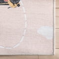 thumbnail image 4 of Well Woven Kids Rugs Traffic Modern Blush Printed Distressed Machine Washable 3'3" x 5' Area Rug, 4 of 7