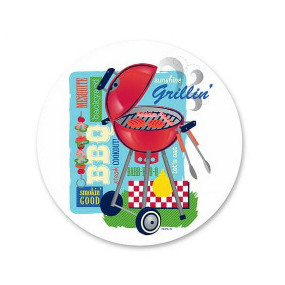 BarbeCue Edible Icing Image Cake Decoration Topper -1/4 Sheet