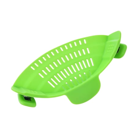 LSLJS Silicone Slag Separator, Vegetable Pouring And Leak Proof Kitchen