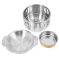 thumbnail image 3 of SHOWERORO 1set Korean Style Dry Pot Cooking Pot For Restaurants Camping Home Kitchen For Noodles Seafood Soup And More, 3 of 8