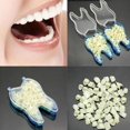 thumbnail image 2 of Porcelain Teeth Temporary Front And Back Teeth Crowns Resin Materials Resin Teeth Care Become Pretty, 2 of 3