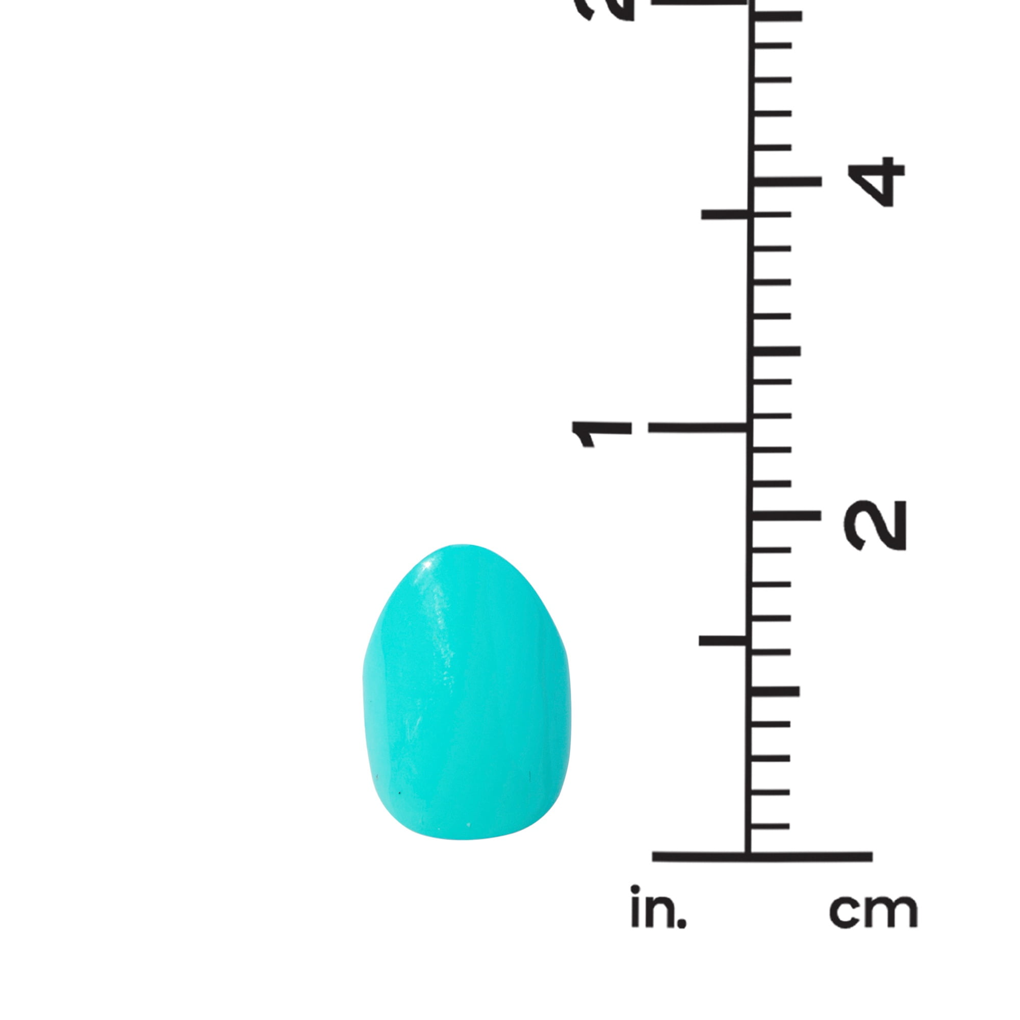 Claire's Teen Girls Mint and Sparkly Almond Shape Press-on Nails, 24-Pack