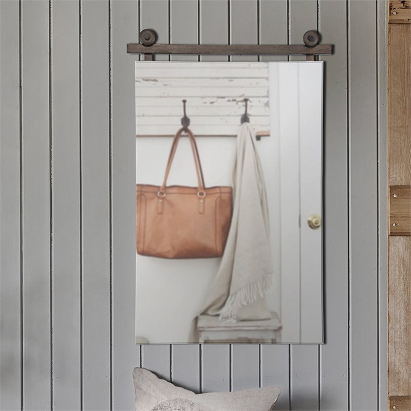 Notre Dame Design Shar Rectangular Mirror