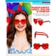 thumbnail image 5 of 30 Pares de Gafas de Sol Colzzy con Forma de Corazón para Halloween para Mujer, 5 of 7