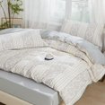 thumbnail image 2 of Juego de Funda Nórdica de Algodón Twin-Moderno Juego de Ropa de Cama de Todas las Estaciones con Sham 2 Piezas, 2 of 6