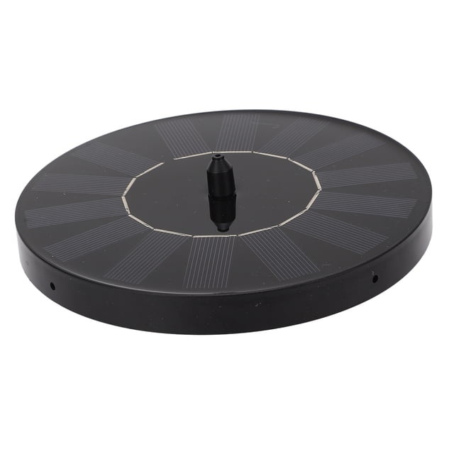 Bomba de fuente solar de 7 V y 1,5 W con 6 boquillas, bomba de pulverización de agua para jardín, piscina, pecera
