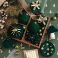 thumbnail image 4 of Adornos navideños de bolas verdes con forma especial, decoración de fiesta para árbol de Navidad, colgante de esferas navideñas de Año Nuevo 2024, 4 of 5