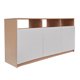 thumbnail image 2 of Hogare Centro de Entretenimiento para TV Buenos Aires, Mueble para TV Roble Blanco, 2 of 8