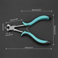 thumbnail image 7 of LEONTOOL Long Reach End Cutting Pliers Mini Wire Cutter Pliers Nail Pullers Nail Remover Tool End Cutting Nippers Jewelry Wire Cutter Tool Jewelry Making Pliers, 7 of 7
