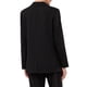 thumbnail image 3 of Blazers de una botonera INSPIRE CHIC para mujeres, chaquetas de traje de oficina de manga larga, tendencia 2025, XL, negras, 3 of 5
