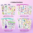 thumbnail image 3 of Fashion Angels: 2,000+ Everything Stickers For Every Day Sticker Book - Cute Assorted Themed Stickers, Decorate Toys-Crafts-Notebook-Journals, Kids 6+, 3 of 12