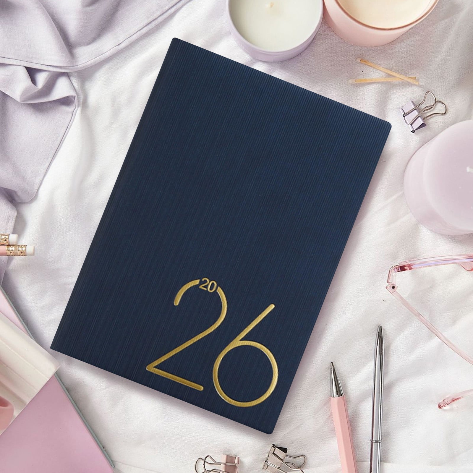 2026 Planner: A Monthly, Weekly & Daily Planner Notebook | 8.5" x 5.8" | Hardcover To-Do List Organizer, Planning Your Success, Start Anytime, Achieve Productivity Goals