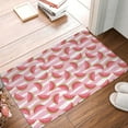 thumbnail image 2 of Salouo Cute Watermelon Pattern Outdoor Indoor Sturdy Doormats 16’’×24’’, Anti Fatigue Soft Flannel Thick Door Mat,Non-Slip Rectangle Rug Cushion, 2 of 7