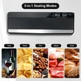 thumbnail image 6 of Vacuum Sealer Machine, Food Sealer with Bags Storage, Build-in Cutter, Moist&Dry Mode, and Air Suction Hose | Digital Countdown | Sous Vide, 6 of 12