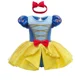 thumbnail image 4 of Vestidos para recién nacido, niña pequeña, Elsa, sirena, Blancanieves, Cenicienta, Princesa, vestido de cumpleaños para bebé, Halloween, Navidad, 4 of 5