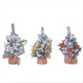 thumbnail image 1 of 3PCS Mini Desktop Christmas Decorated Tree Artificial Desktop, 1 of 5