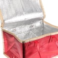 thumbnail image 3 of OULII Sac Chauffant Isolé pour Aliments, Film Aluminium Rouge 1Pcs, 3 of 8