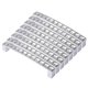 thumbnail image 1 of Pack Of 8 Europe Style Square Rhinestone Furniture Door Cupboard Cabinet Drawer Pull Handle Knobs 1, 1 of 5