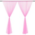 thumbnail image 1 of Nylon Mesh Wedding Party Window Screen Decoration Photography Photo Props Translucent Curtain- 1.5x3m 5x10ft, 1 of 8